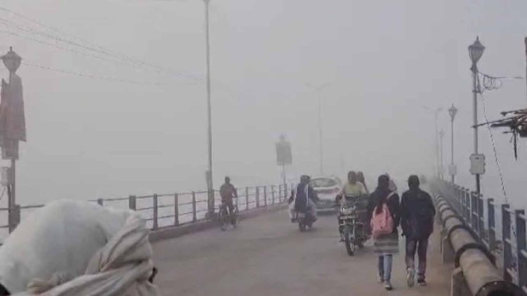 कोहरे के कहर : नोटघाट पुल पर कई वाहन टकराएं, एक की मौत