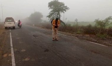 घर से खेत जाने का कहकर निकाला युवक वापस नहीं लौटा,शव सड़क किनारे मिला