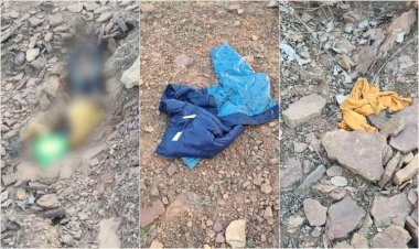 दमोहः जबलपुर स्टेट हाईवे पर सिद्ध बाबा पहाड़ी के पास युवक का अधजला शव मिला