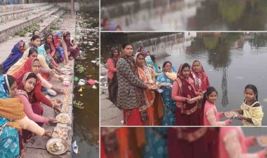 दमोह : अयोध्या में प्राण प्रतिष्ठा के पूर्व किया दीपदान