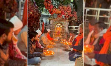 चित्रकूट : भरतकूप और लैना बाबा में दीपोत्सव