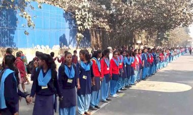 बांदाः शहर में मंगलवार को 12 किलोमीटर लंबी मानव शृंखला बनाई जाएगी