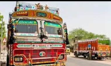 चोरों ने तीन ट्रकों को चुराया, लेकिन ट्रक ले नही जा पाये,जानिये वजह