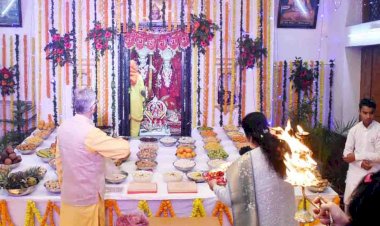 भजन, कीर्तन, हवन, पूजन से गुंजायमान हुआ वातावरण