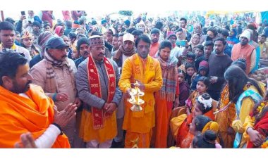 धर्मनगरी के साधु-संतो सहित भक्तो में रहा भारी उत्साह