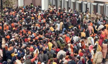 अयोध्या में तीन लाख भक्तों ने रामलला के किए दिव्य दर्शन