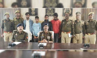 चित्रकूट : कोतवाली पुलिस ने चार बाइको समेत चार शातिरों को किया गिरफ्तार