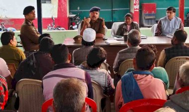 भाईचारे एवं सौहार्दपूर्ण वातावरण में त्यौहार मनाने की अपील