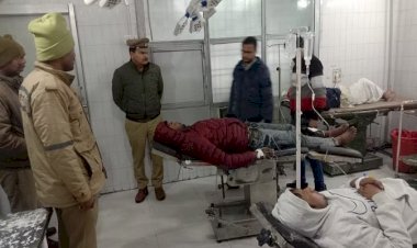 सराफा व्यापारी को लूटने वाले दो बदमाश पुलिस मुठभेड़ में गिरफ्तार, दोनों के पैर में लगी गोली