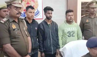 चोरी से पहले पकड़े गए तीन शातिर चोर, दो साथियों की तलाश जारी