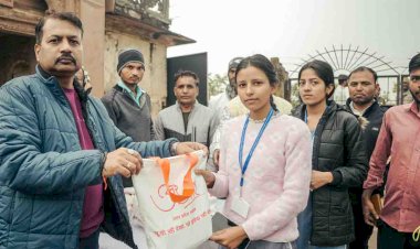 हाट एअर बैलून उड़ान का उठाया लुत्फ