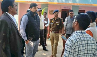डीएम-एसपी ने सेंटरों का किया निरीक्षण
