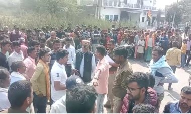 फिर दिखा रफ्तार का कहर, तेज रफ्तार डंपर की टक्कर से बाइक सवार की मौत