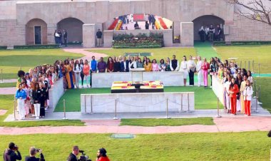 भारत में 71वीं मिस वर्ल्ड प्रतियोगिता की हलचल तेज, दिल्ली में जुटीं 120 प्रतिभागी, राजघाट के किए दर्शन