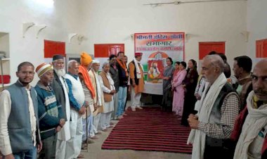 संत रविदास जी की जयंती पर, कांग्रेस ने उन्हें याद किया