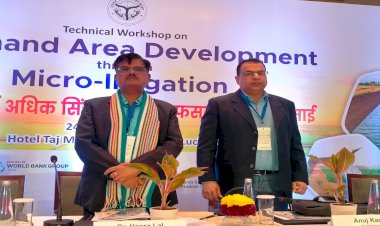 वर्कशॉप के जरिए डॉ. हीरालाल ने किसानों को दिया, कम पानी में अधिक सिंचाई का मंत्र