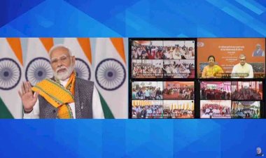 मप्र के 33 रेलवे स्टेशनों का होगा पुनर्विकास, प्रधानमंत्री मोदी ने किया शिलान्यास