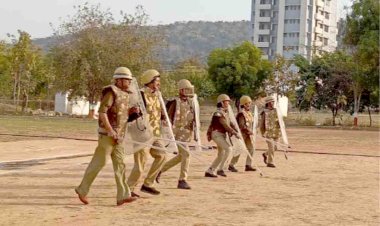पुलिस लाइन में दंगा नियंत्रण का किया पूर्वाभ्यास