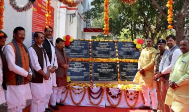 पुलिस लाइन्स में साइबर थाना, मेडिकल कक्षों का हुआ वर्चुअल शिलान्यास