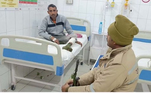 हमीरपुरः भाई-बहन के हत्यारे को पुलिस मुठभेड़ में पैर में गोली लगी 