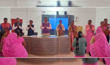 आंगनबाड़ी के क्षमता संवर्द्धन का प्रशिक्षण प्रारंभ