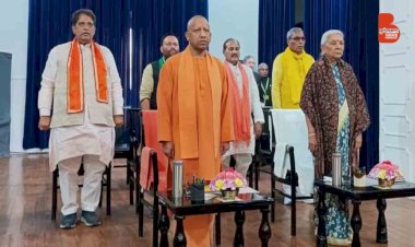 उप्र में योगी मंत्रिपरिषद का विस्तार, ओपी राजभर समेत 4 नए मंत्री शामिल