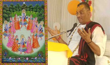 भागवताचार्य ने रुकमिणी विवाह, ऊधव ब्रजगमन, महारास लीला की सुनाई कथा