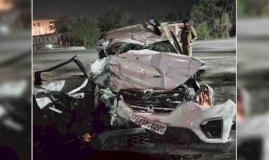 जौनपुर सड़क हादसे में एक ही परिवार के 6 लोगों की मौत