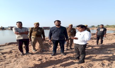 इन तीन बालू खदानों में खनिज विभाग का छापा,पाया गया अवैध खनन