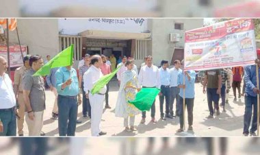 सीडीओ ने संचारी रोग नियंत्रण अभियान को दिखाई हरी झंडी