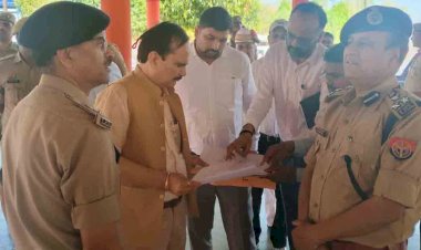 मतगणना स्थल, स्ट्रांग रूम का लिया जायजा, दिए निर्देश