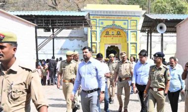 मेला क्षेत्र का डीएम-एसपी ने भ्रमण कर लिया जायजा