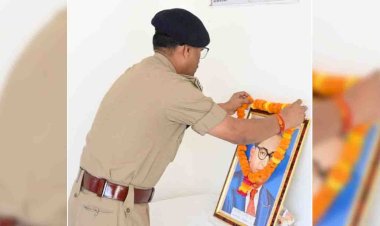 डॉ. भीमराव अम्बेडकर के जीवन पर एसपी ने डाला प्रकाश