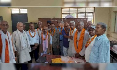 उत्तर प्रदेश राजकीय सिविल पेंशनर्स परिषद्, बाँदा का द्विवार्षिक निर्वाचन संपन्न