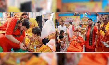 11 सौ कन्याओं का विधिविधान से किया पूजन वंदन