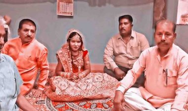 गरीब कन्या की नामदेव समाज ने कराई शादी