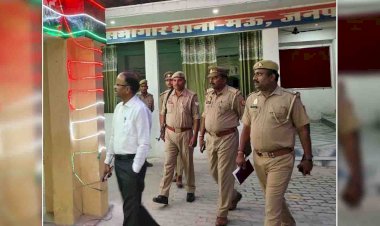 एसपी ने थाने का किया औचक निरीक्षण