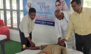 संत निरंकारी रक्तदान शिविर में 28 यूनिट रक्त किया दान