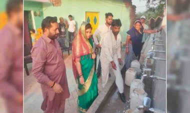 दशकों पुरानी पानी की समस्या से वाल्मीकि समाज को मिला छुटकारा