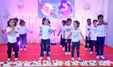 अतर्रा के तथागत ज्ञानस्थली स्कूल में मातृदिवस (मदर्स डे) का हुआ आयोजन