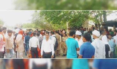 दिव्यांग छात्र की मौत से गुस्साए छात्रों ने लगाया जाम