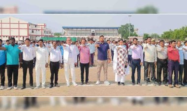 स्पोर्टस स्टेडियम में हुआ मतदाता जागरुकता कार्यक्रम