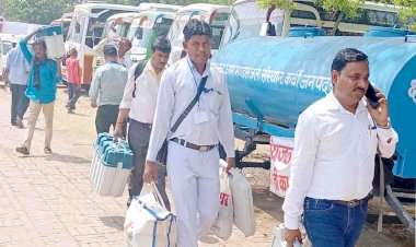 851 बूथों के लिए पोलिंग पार्टियां रवाना, आज मतदान