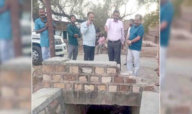 एडीएम ने निरीक्षण कर नालों की परखी गुणवत्ता