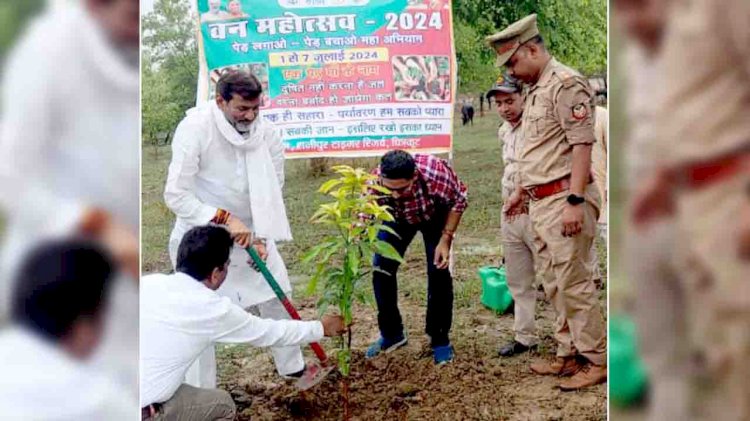 प्राकृतिक आपदाओं से बचने के लिए वृक्ष बहुत जरूरी : आरके सिंह पटेल