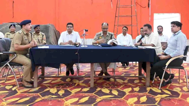 डीएम-एसपी ने जोनल, सेक्टर मजिस्ट्रेटो, पुलिस अधिकारियों को किया ब्रीफ