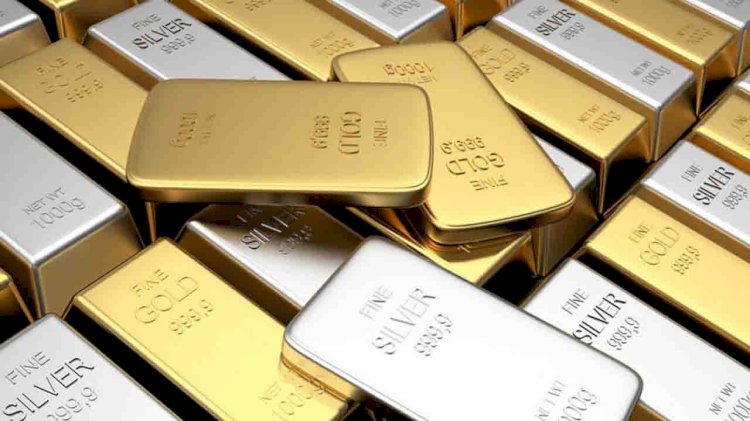 GOLD की कीमतों में बड़ी गिरावट, चांदी स्थिर