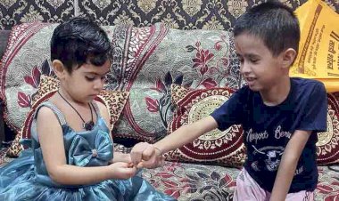 जिले में धूमधाम से मनाया गया रक्षाबंधन पर्व