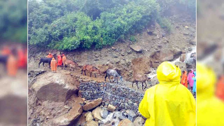 केदारघाटी आपदा : केदारनाथ धाम यात्रा पुन: शुरू करने के लिए तेजी से हाे रहा कार्य