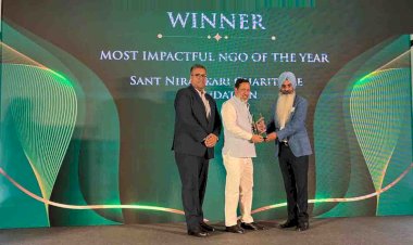 जन कल्याण के लिए संत निरंकारी चौरिटेबल फाउंडेशन को किया गया सम्मानित